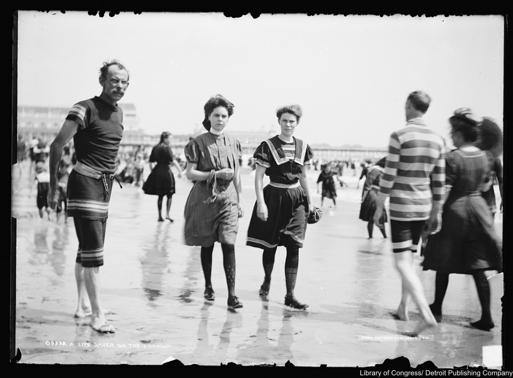 turn of the century bathing suits