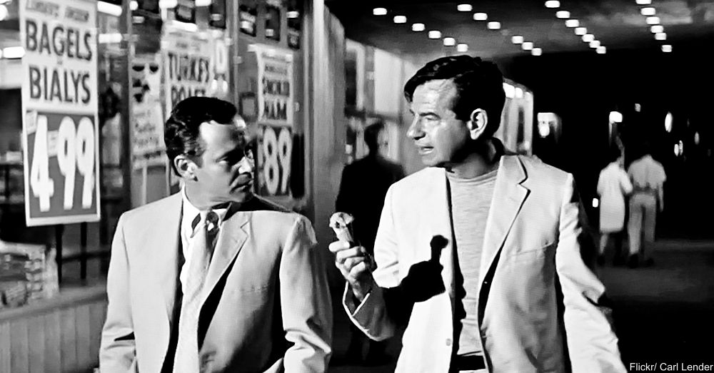 Jack Lemmon and Walter Matthau in The Odd Couple