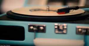 Portable record player- Technology Items We Miss