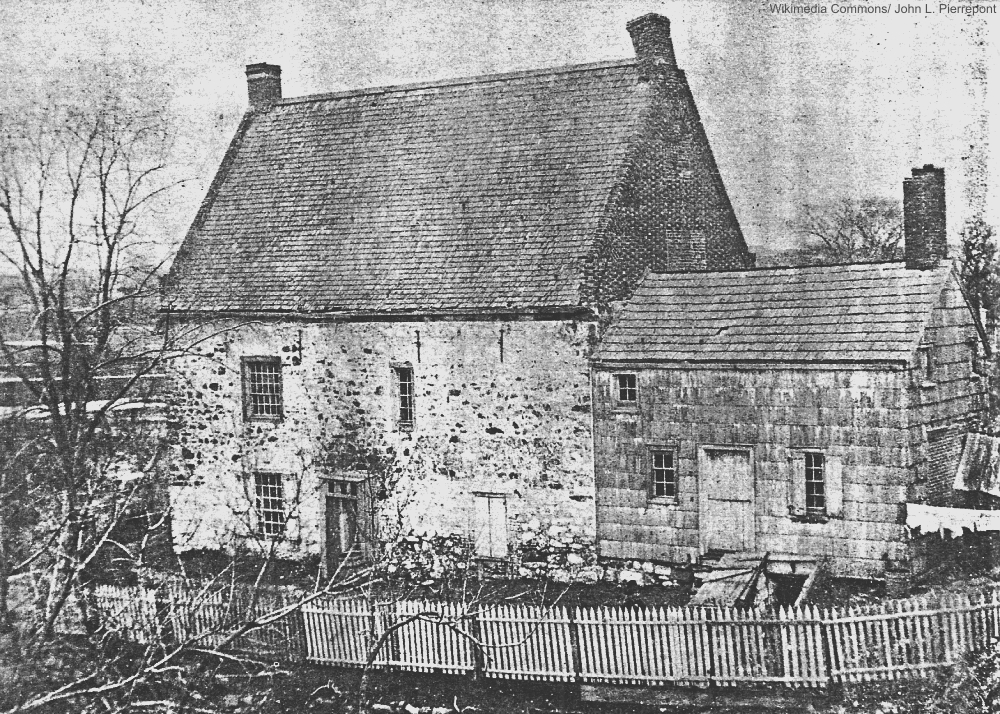 Vechte-Cortylou House shortly before it's demolition. 
