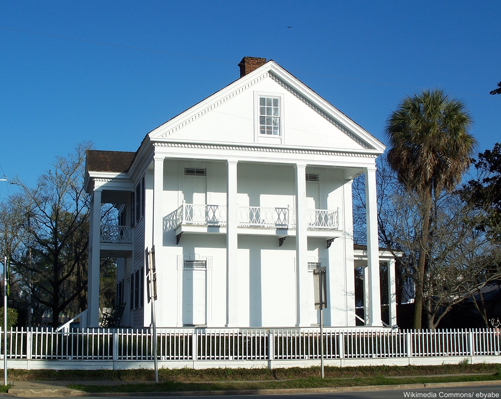 Present-day Wirick-Simmons House. 