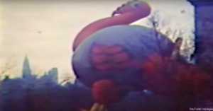 1950s footage of the Macy's Thanksgiving Day Parade