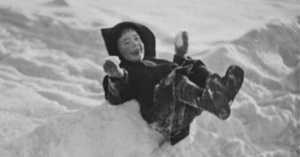Back in the day skating and sledding were how had fun in winter!