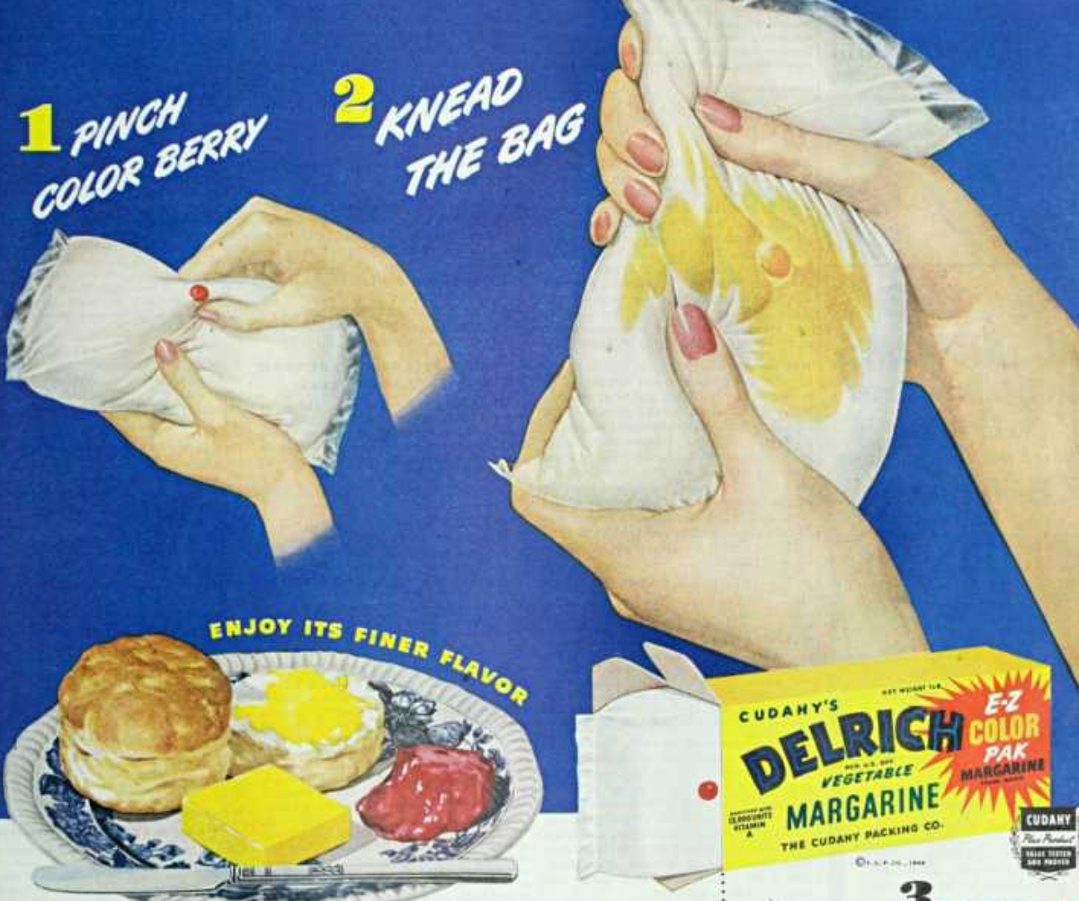 vintage margarine advertisement