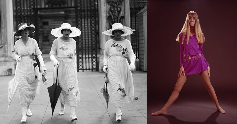 100 Years Of Hemlines (And Their Historical Significance) Dusty Old Thing