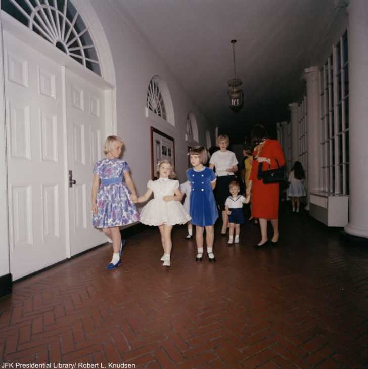 Kennedy attends White House birthday party New 8x10 Photo President John F 