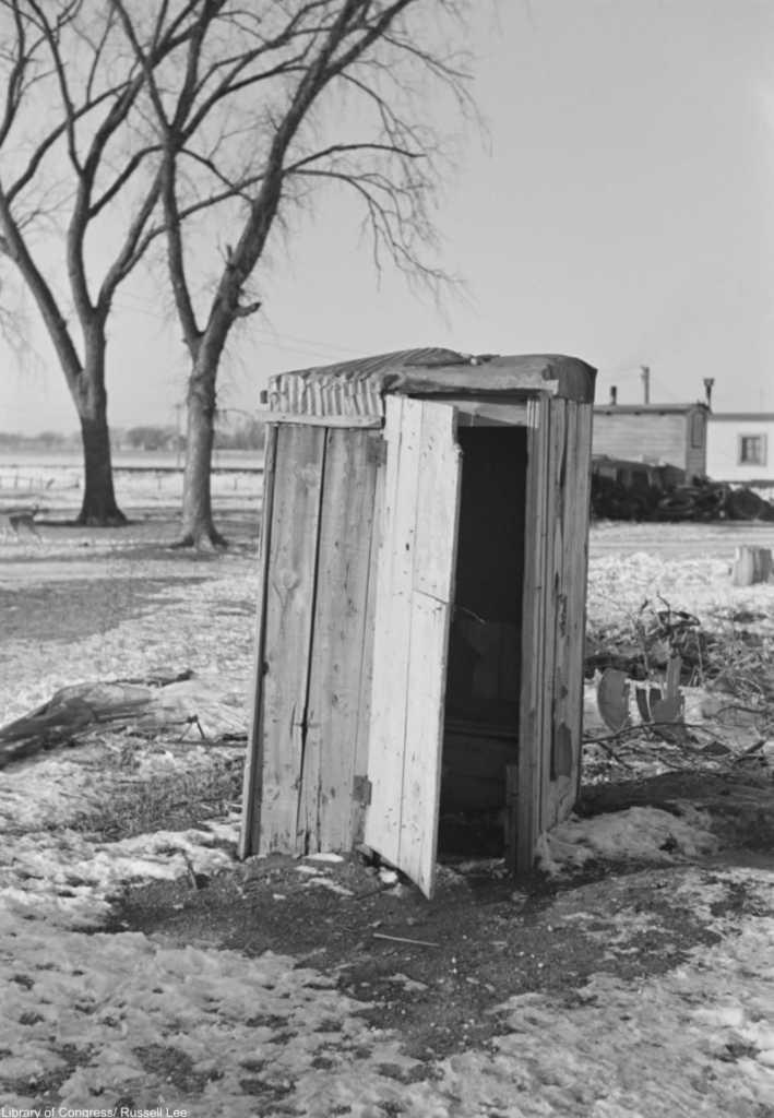 Why is there often a crescent moon cut into the door of American outhouses?  - Quora