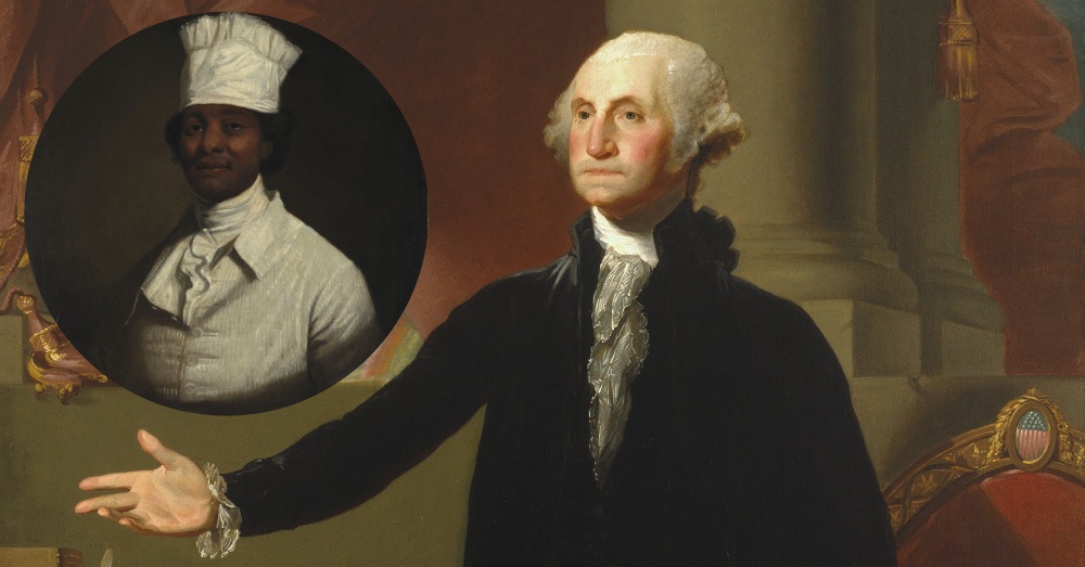 George Washington's enslaved chef, who cooked in Philadelphia, disappears  from painting, but may have reappeared in New York