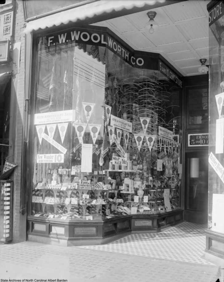 Woolworth Store Interior, Photograph