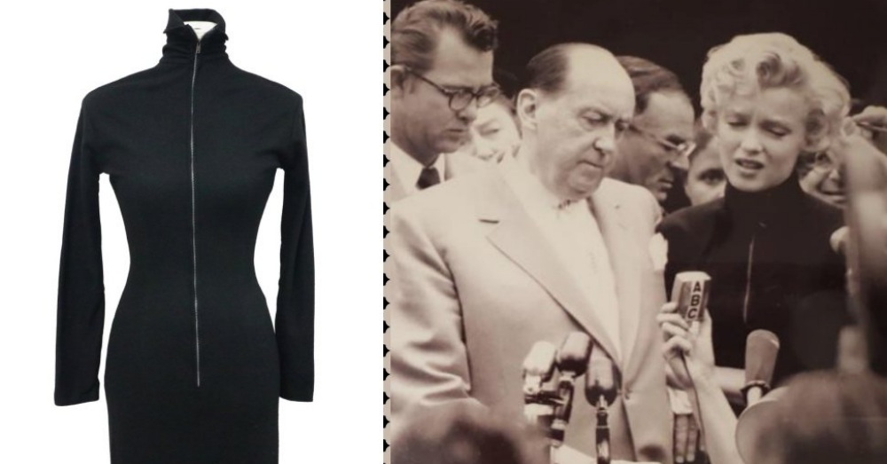 Dress Monroe wore to announce DiMaggio split to be auctioned