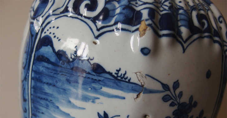 lave et eksperiment åbenbaring Shaded How to Identify Delft Blue Pottery | Dusty Old Thing