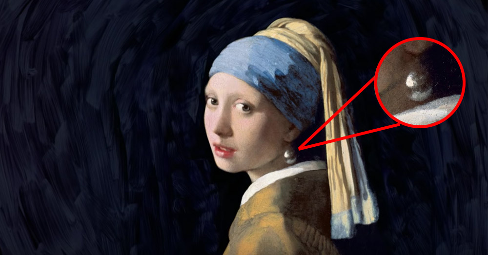 Share more than 136 pearl earring painting latest - seven.edu.vn
