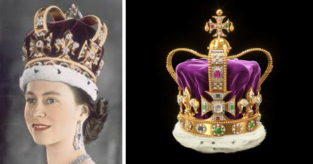 How much is Queen Elizabeth II's crown worth?
