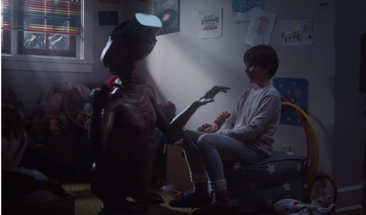 E.T. And Grown-Up Elliott Reunite In Ad That's Captured Millions