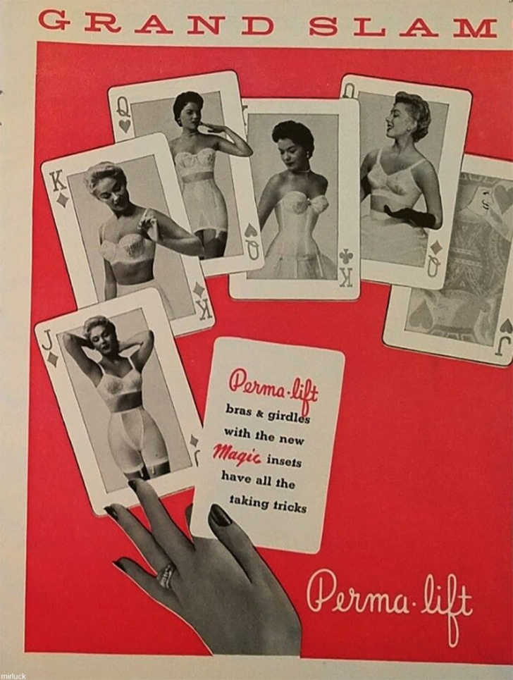 Perma-Lift (Lingerie) 1962 Brassiere — Advertisement