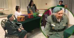 Ronnie Backenstoe is still selling Girl Scout cookies at 98-years-old