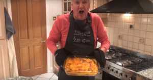 UK Sportscaster Does Play-by-Play of Wife Cooking Lasagna In the Absence of Sporting Events