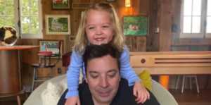 Jimmy Fallon Does The Tonight Show At Home And His Kids Steal The Show
