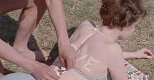 sun "tattoos" were all the rage in the 1960s