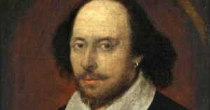 1610 portrait of William Shakespeare