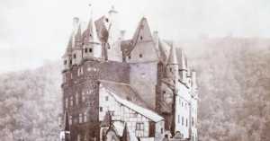 Eltz Castle in 1860