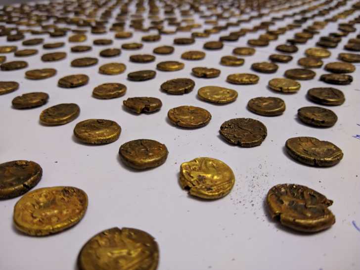 2,000-Year-Old Gold Coin Treasure From Iron Age Tribe Found in Wales