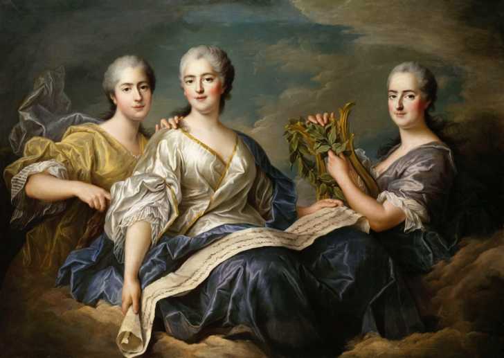 the three Mesdames de France