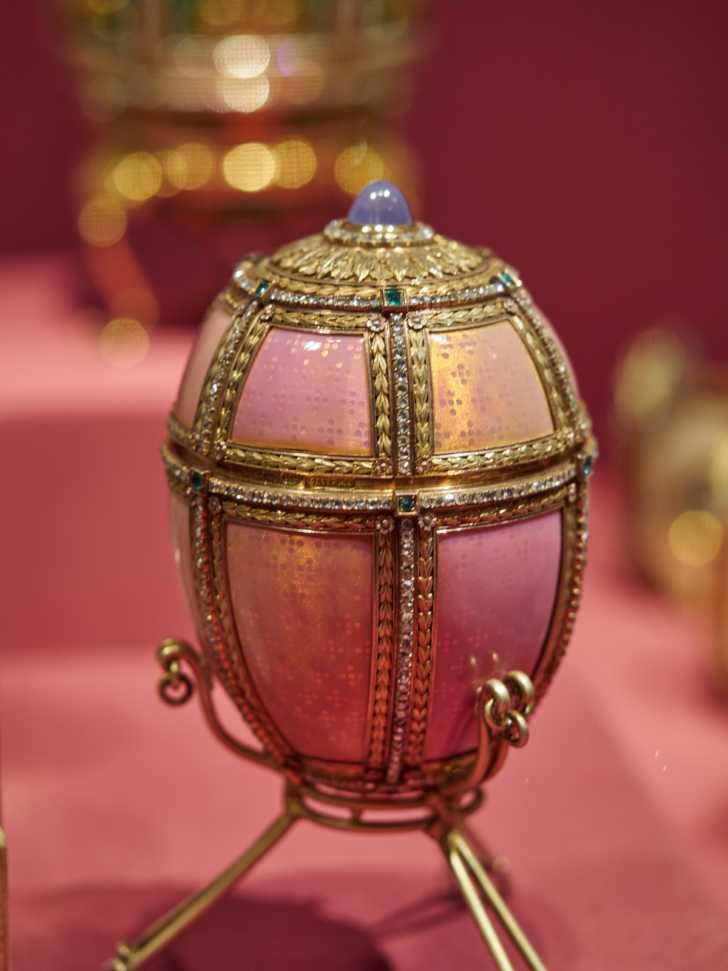 Feberge egg in the collection of the Met Museum 