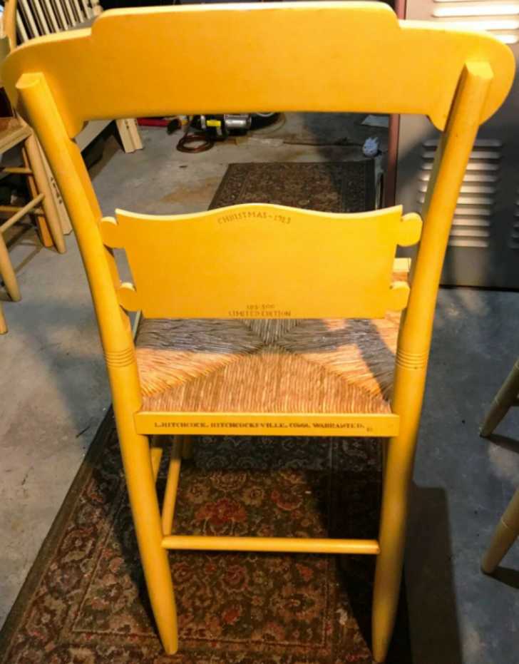 1983 Hitchcock chair