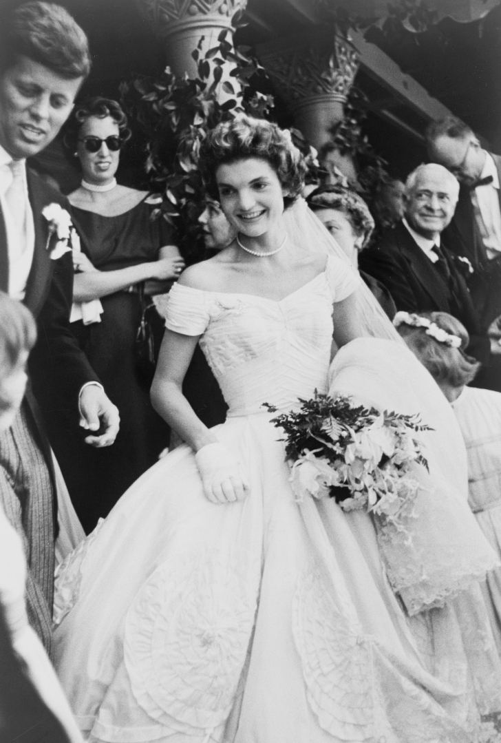 wedding of Jackie and JFK