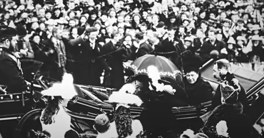 Rare Restored Footage of Queen Victoria Dusty Old Thing