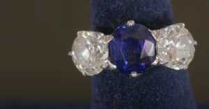 antique sapphire ring appraised on Antiques Roadshow