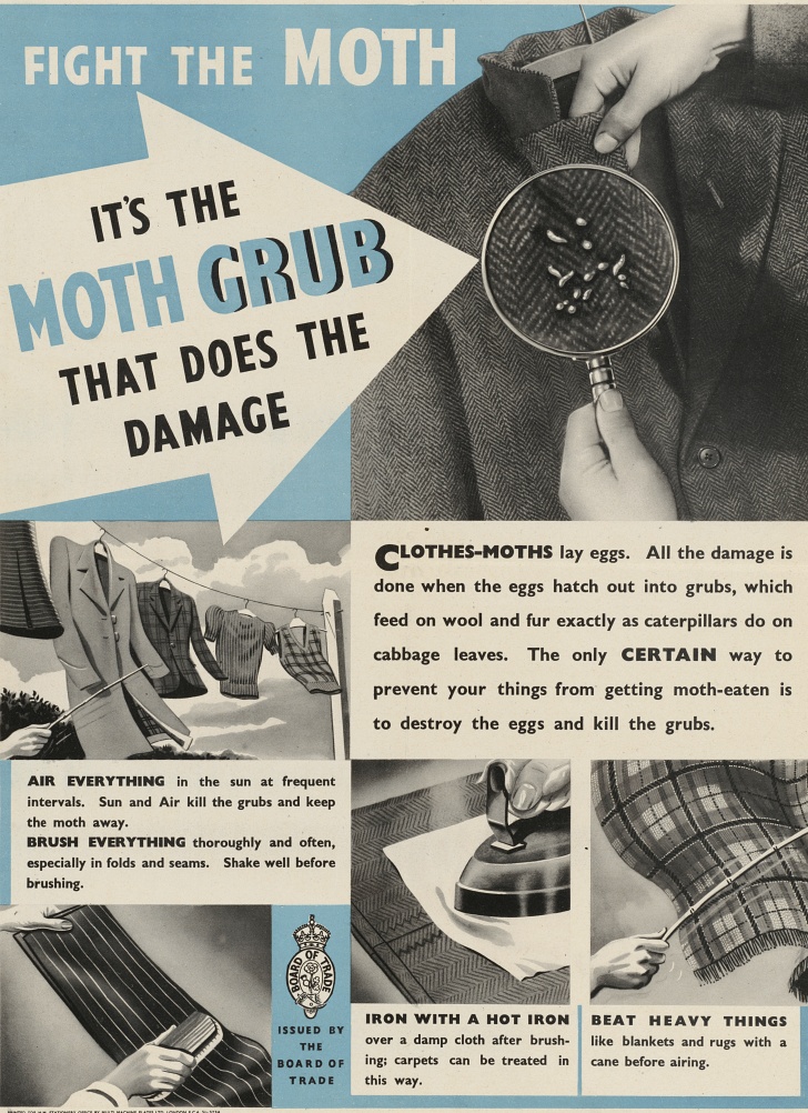 moth management WWII poster