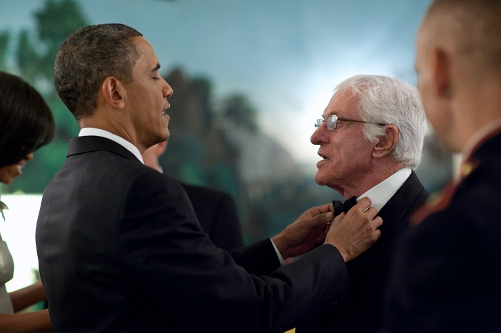 van dyke show with president obama