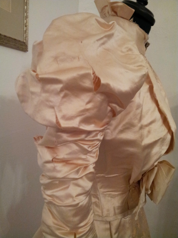 shattered silk dress