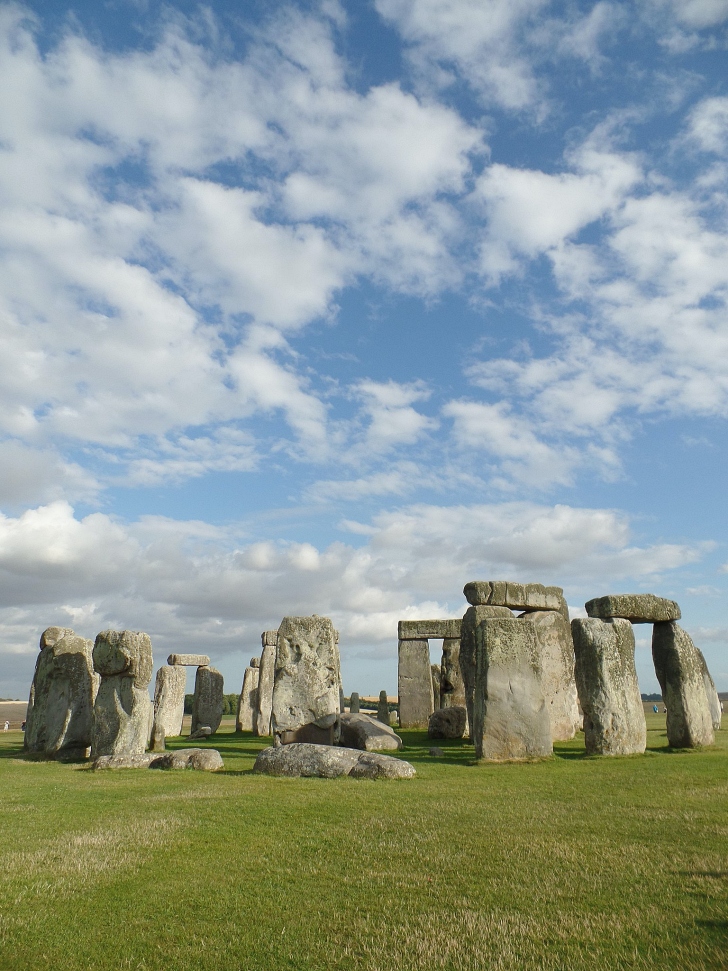 Stonehenge on a sunny day