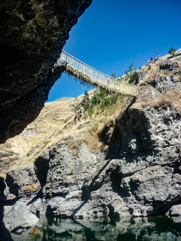 Qeswachaca rope bridge img 2