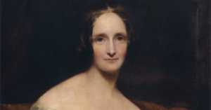 painting of Mary Shelley from around 1840