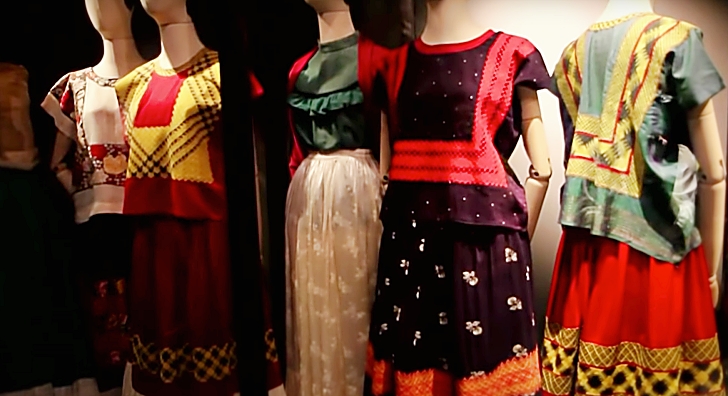 Frida Kahlo clothing exhibit