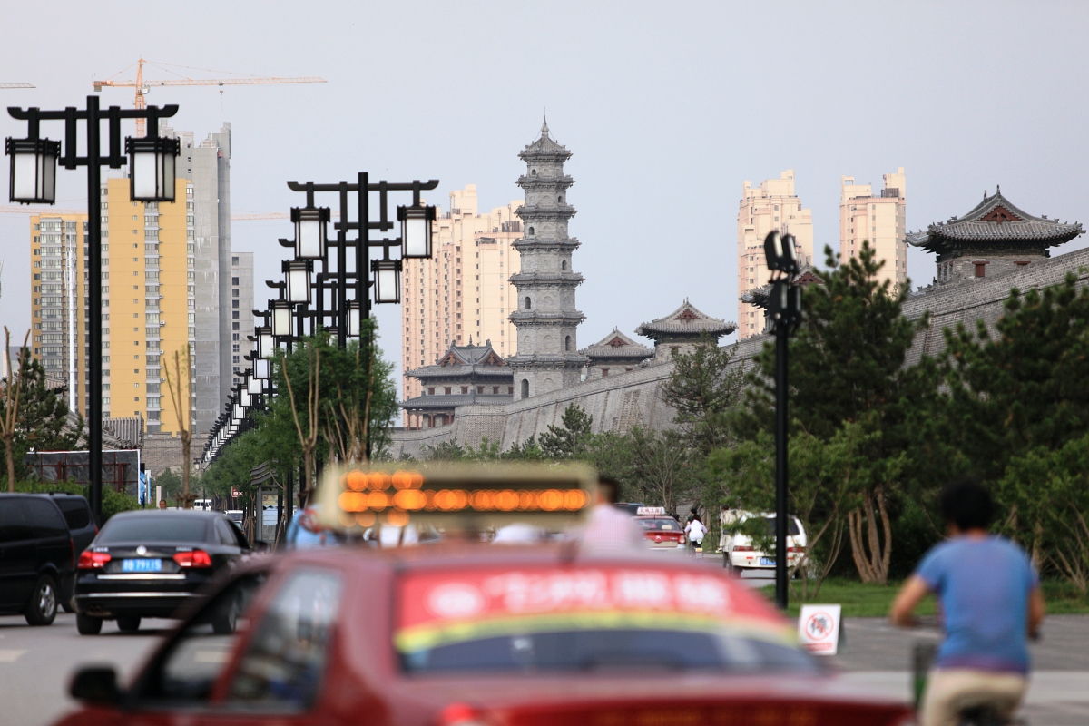 Datong shanxi city traffic