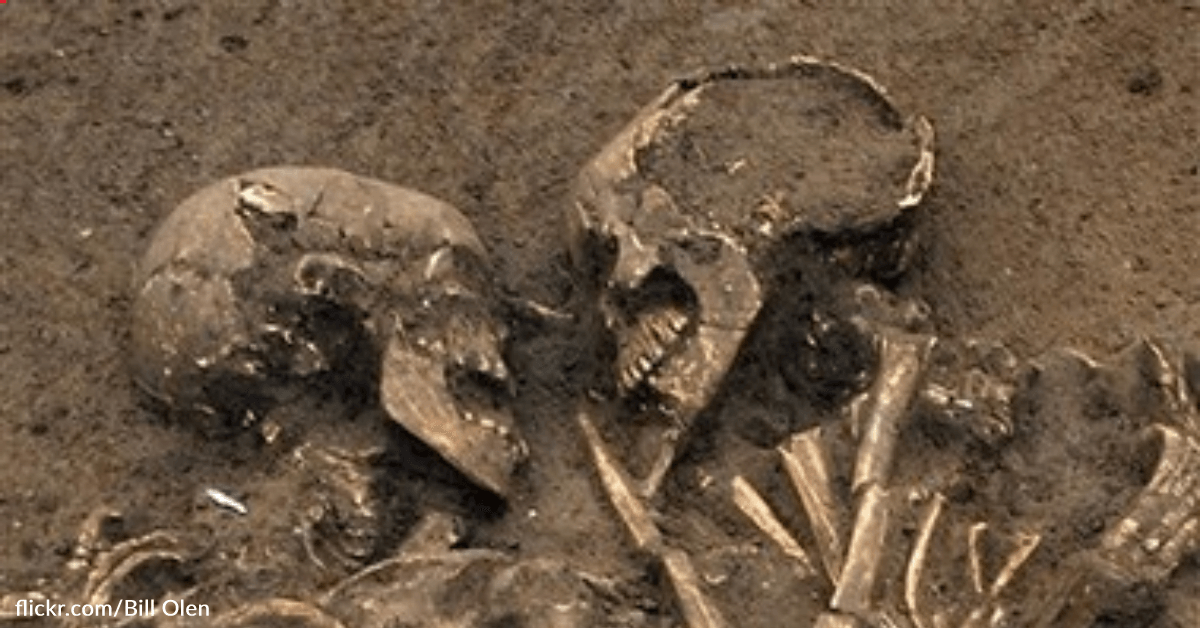 1,500-Year-Old Skeletons Found Locked in Embrace in Chinese