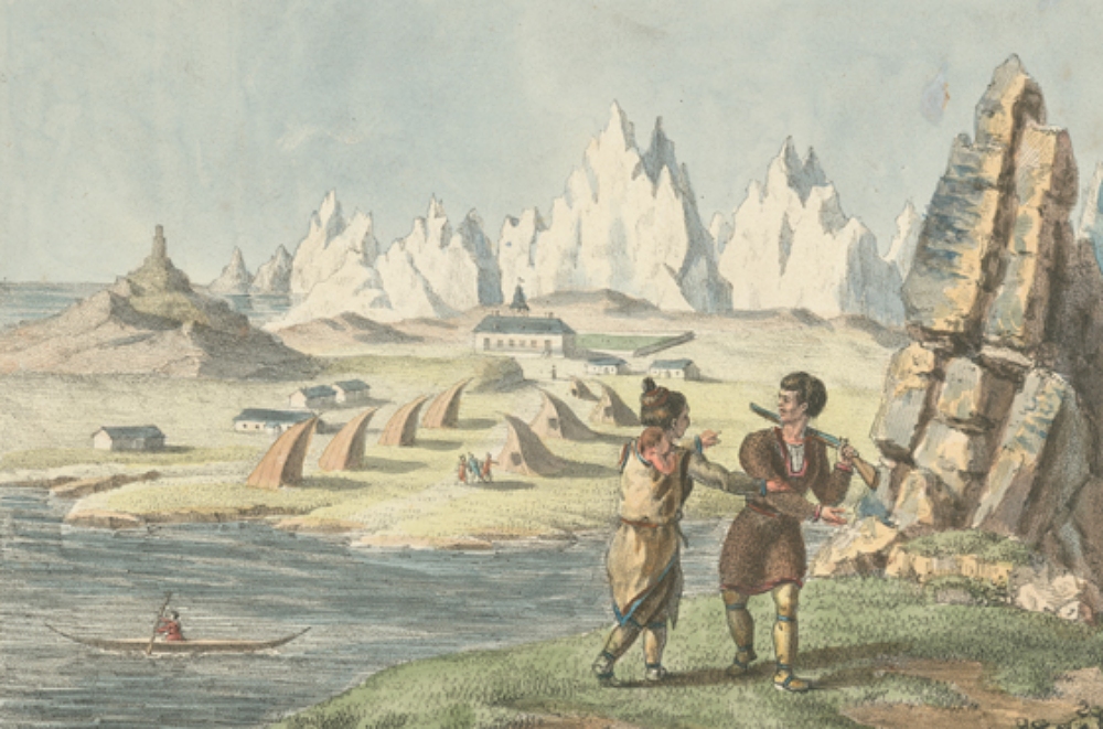 Greenland Lichtenfels painting from 1820