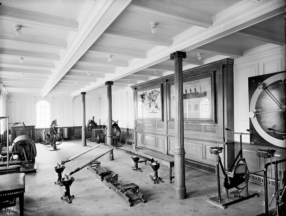 Titanic gym machines