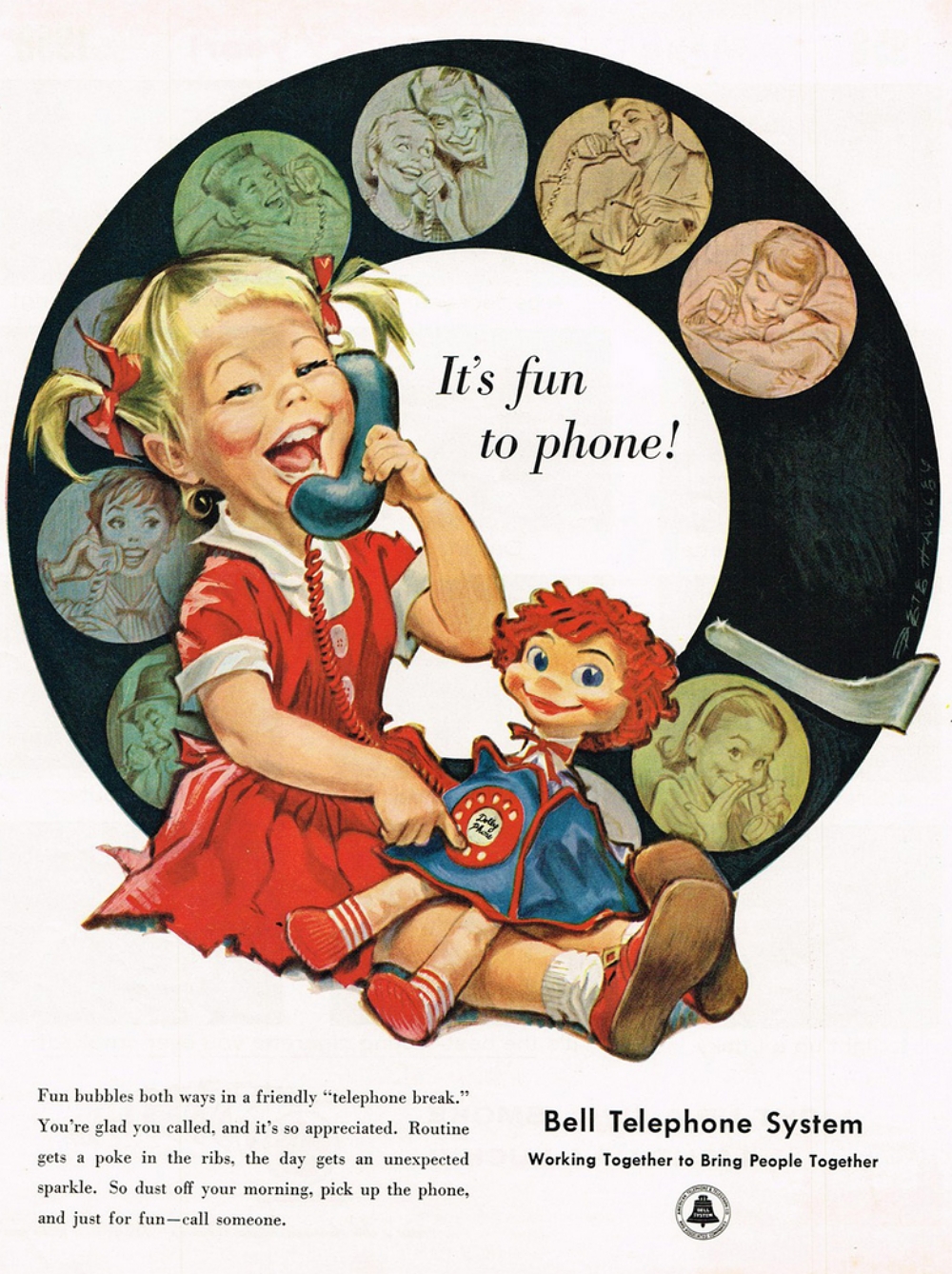1960s telephone ad