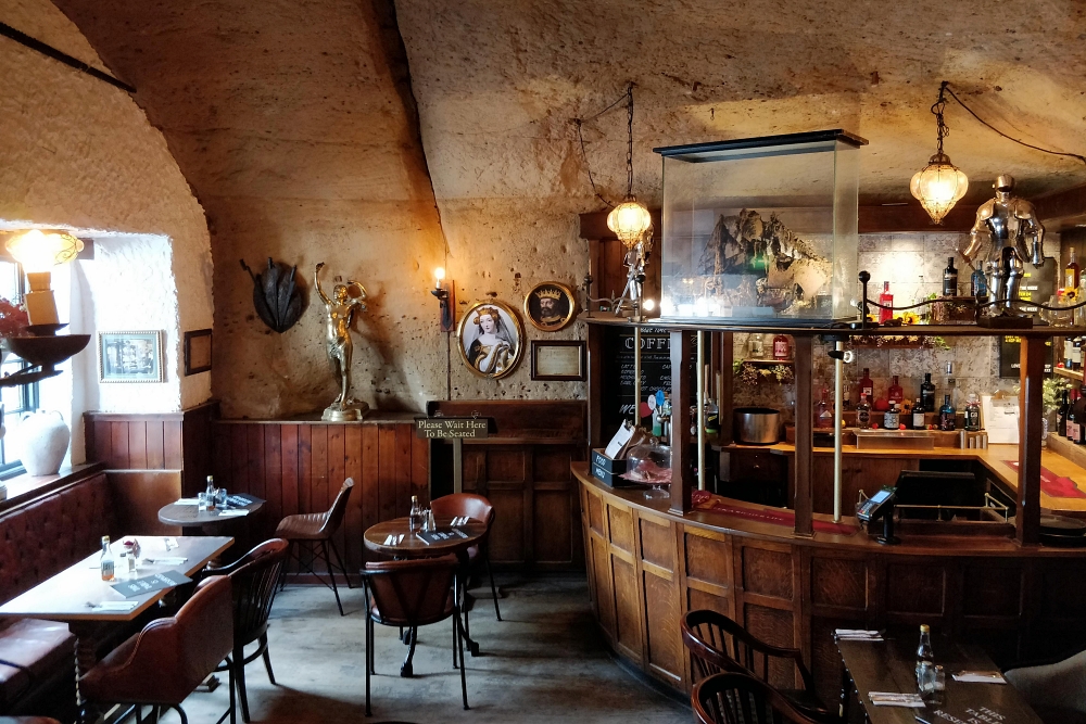 Ye Olde Trip to Jerusalem pub interior