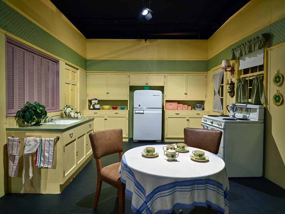 I Love Lucy kitchen set display