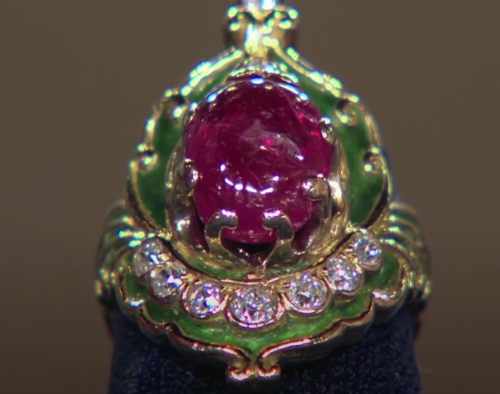 Marcus and Co antique ring on Antiques Roadshow