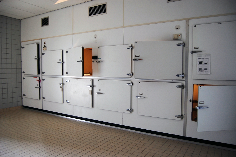 photo of a modern morgue