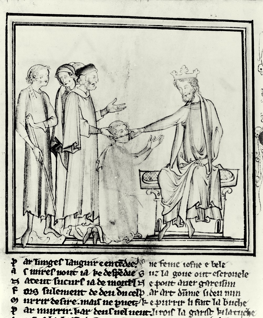 medieval kings evil illustration