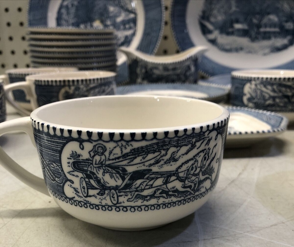 Currier and Ives Royal China